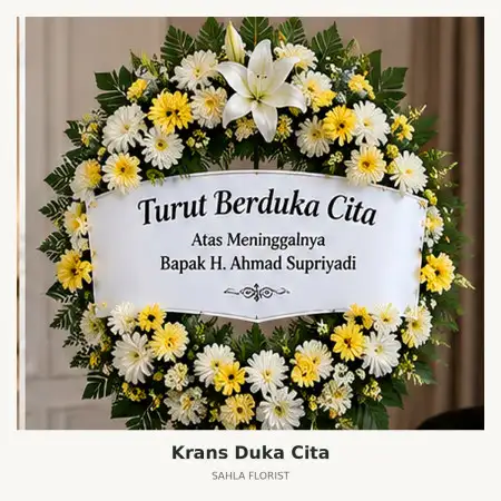 Krans Bunga Duka Siak